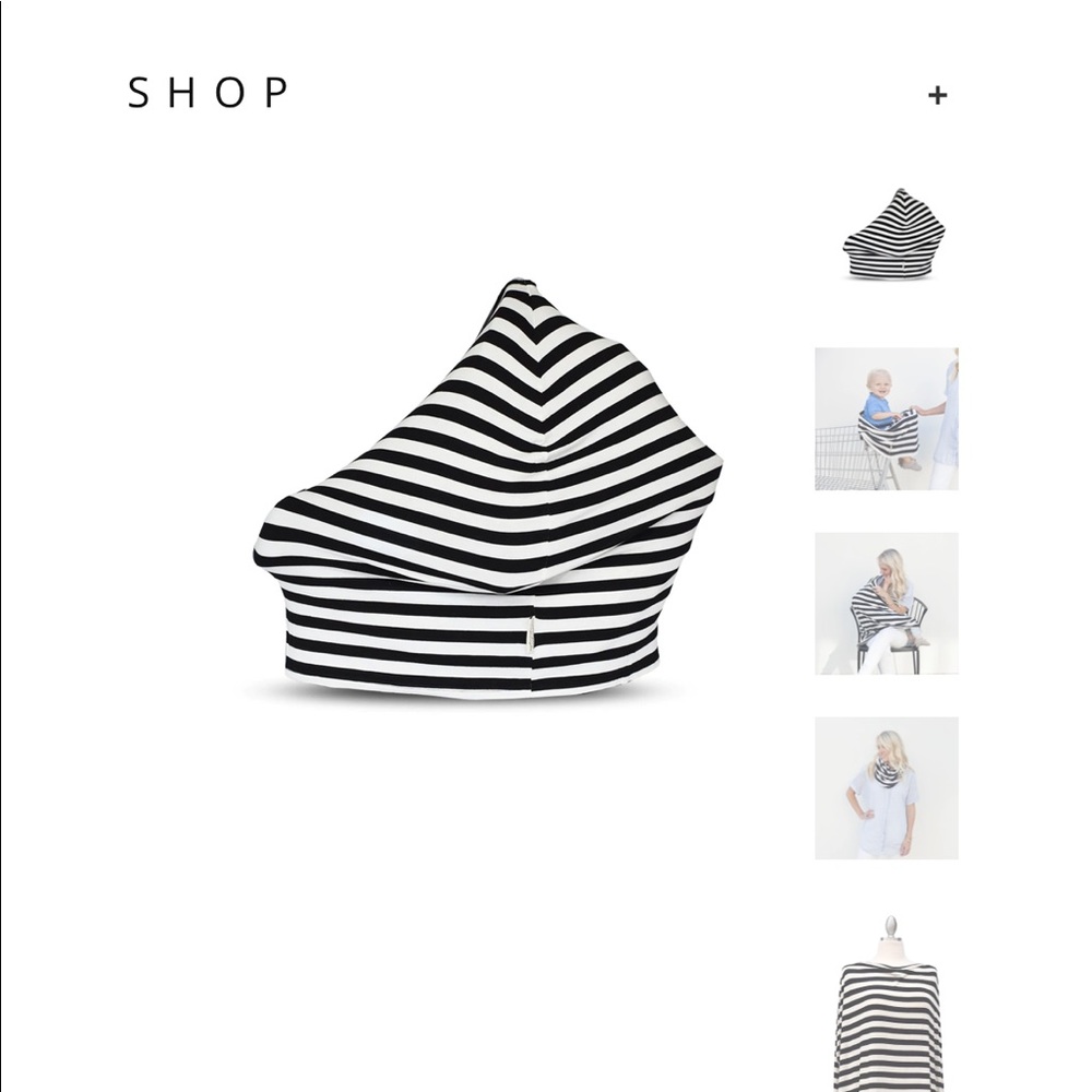 Covered Goods nursing cover, car seat cover